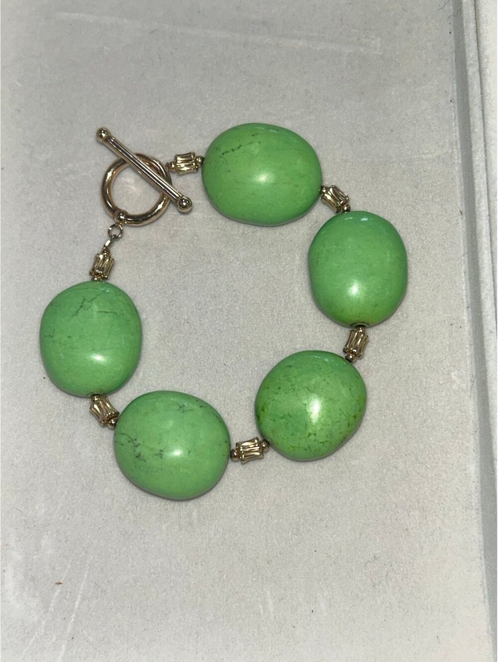Genuine Gaspiete Large Chunky Bracelet
